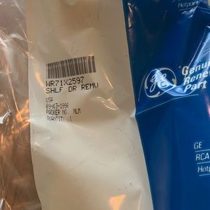 GE Refrigerator Parts NEW!